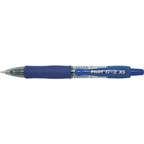 Roller gel a scatto ricaricabile Pilot G-2 Pixie 0,7 mm blu 001411